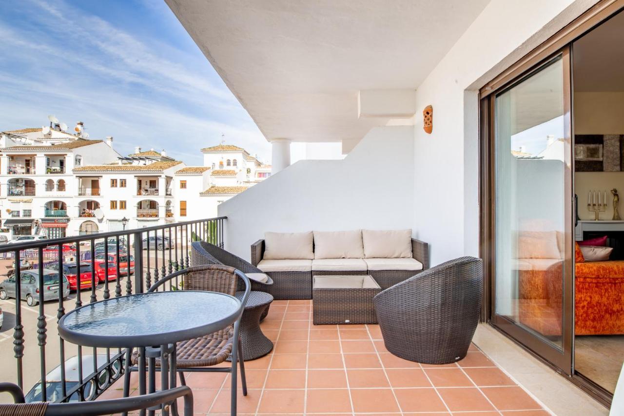 2261-Superb Apt On The Beach, On Duquesa Harbour Manilva Exterior foto